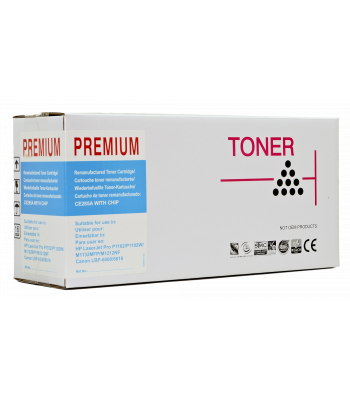 Icon Remanufactured HP CE285A Black Toner Cartridge - 1,600 pages