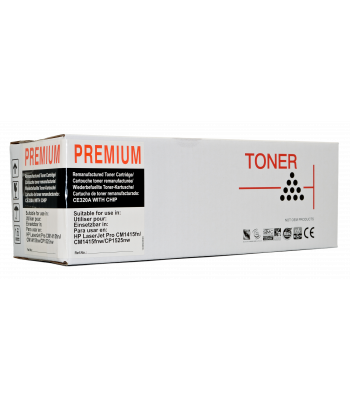 Icon Compatible HP CE320A/ CB540A Black Toner Cartridge