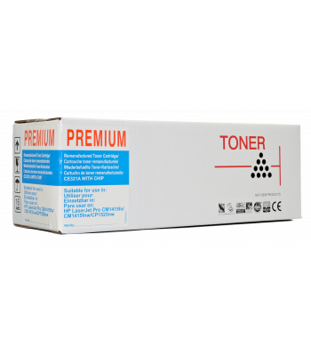 Icon Compatible HP CE321A/ CB541A Cyan Toner Cartridge