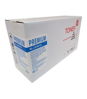 Icon Compatible HP CE401A Cyan Toner Cartridge (507A) - 6,000 pages