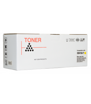 Icon Compatible HP CE412A Yellow Toner Cartridge