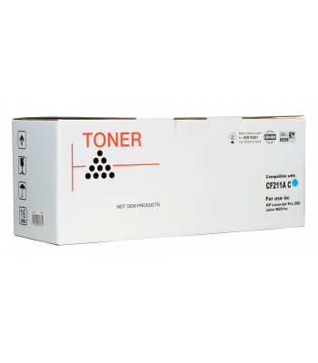 Icon Compatible HP CF211A Cyan Toner Cartridge - 1,800 pages