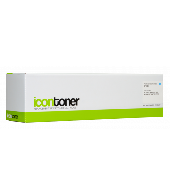 Icon Compatible HP CF351A Cyan Toner Cartridge (130A) - 1,000 pages