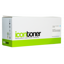 Icon Compatible HP CF381A Cyan Toner Cartridge (312A) - 2,700 pages