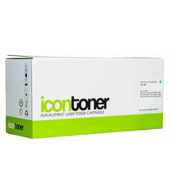 Icon Compatible HP CF381A Cyan Toner Cartridge (312A) - 2,700 pages