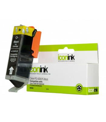 Icon Compatible Canon PGi-650 XL Black Ink Cartridge - 500 pages