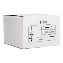 Icon Compatible Dymo LW Labels 57 x 32mm 1000pcs/per roll - Removable