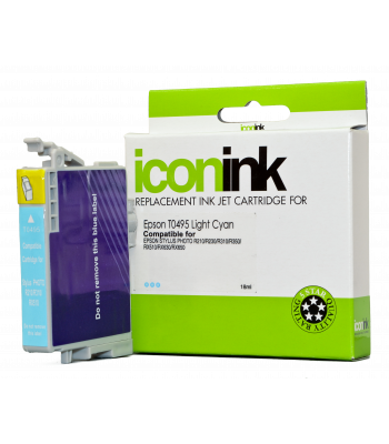 Icon Compatible Epson T0495 Light Cyan Ink Cartridge