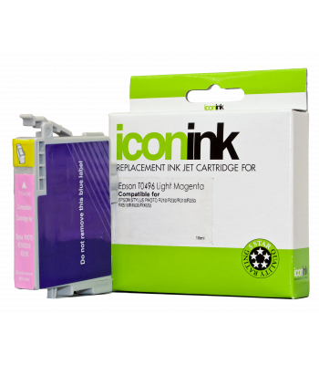 Icon Compatible Epson T0496 Light Magenta Ink Cartridge