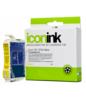 Epson Compatible T0734 Yellow 73N Ink Cartridge (C13T105492) - 245 pages