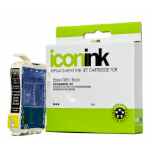 Epson Compatible T0811 Black 81N Ink Cartridge (C13T111192) - 480 pages