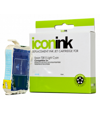 Epson Compatible T0815 Light Cyan 81N Ink Cartridge (C13T111592) - 480 pages