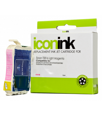 Epson Compatible T0816 Light Magenta 81N Ink Cartridge (C13T111692) - 480 pages