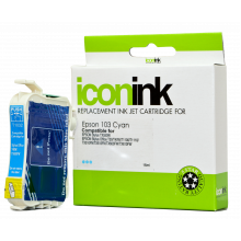 Icon Compatible Epson 103 Cyan Ink Cartridge (C13T103292)