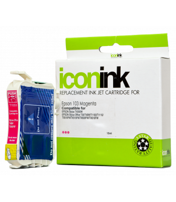 Icon Compatible Epson 103 Magenta Ink Cartridge (C13T103392) - 865 pages