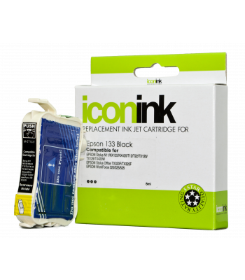 Epson Compatible 133 Black Ink Cartridge (C13T133192) - 246 pages