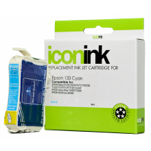 Epson Compatible 133 Cyan Ink Cartridge (C13T133292) - 477 pages
