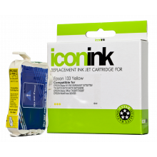 Epson Compatible 133 Yellow Ink Cartridge (C13T133492) - 477 pages