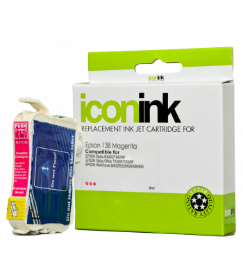 Epson Compatible 138 Magenta Ink Cartridge (C13T138392) - 420 pages
