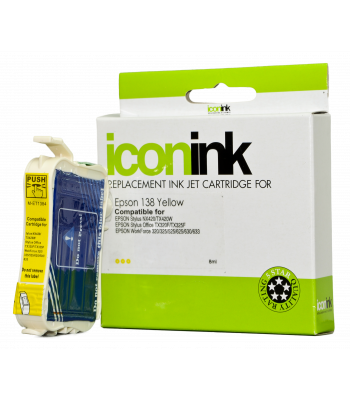 Epson Compatible 138 Yellow Ink Cartridge (C13T138492) - 420 pages