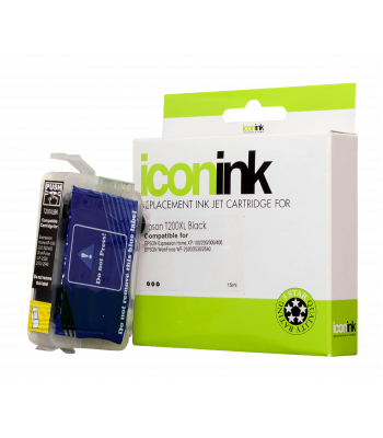 Icon Compatible Epson 200XL Black Ink Cartridge (C13T201192) - 500 pages 