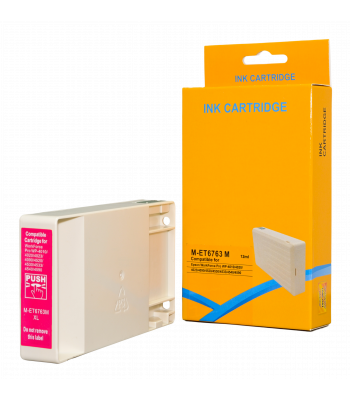 Icon Compatible Epson 676XL Magenta Ink Cartridge (C13T676392) - 1,200 pages