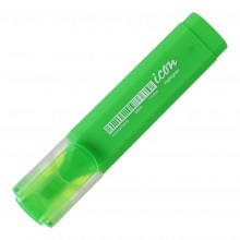 Icon Highlighter Chisel Tip Green - Pack 6