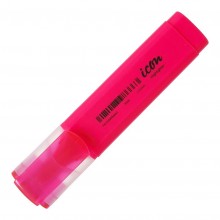 Icon Highlighter Chisel Tip Pink - Pack 6