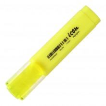 Icon Highlighter Chisel Tip Yellow - Pack 6