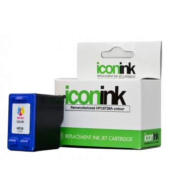 Icon Remanufactured HP No.28 Colour Ink Cartridge (C8728AA) - 15ml