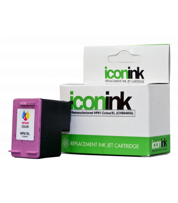 Icon Remanufactured HP No.61 Colour XL Ink Cartridge (CH564WA) - 450 pages