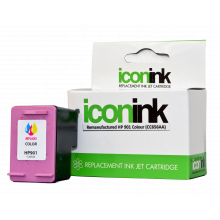 Icon Remanufactured HP No.901 Colour Ink Cartridge (CC656A) - 450 pages