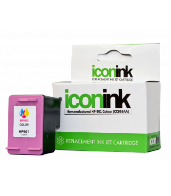 Icon Remanufactured HP No.901 Colour Ink Cartridge (CC656A) - 450 pages 
