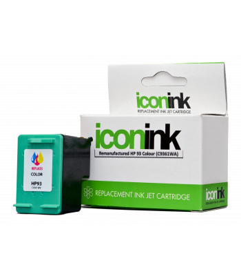 Icon Remanufactured HP No.93 Colour Ink Cartridge (C9361WA) - 9ml