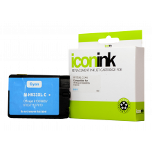 Icon Compatible HP 933 XL Cyan Ink Cartridge (CN054AA) - 825 pages