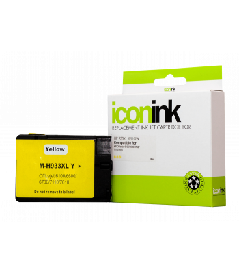 Icon Compatible HP 933 XL Yellow Ink Cartridge (CN056AA) - 825 pages
