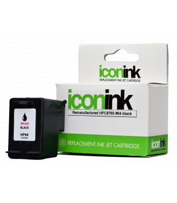 Icon Remanufactured HP No.94 Black Ink Cartridge (C8765WA) - 16ml