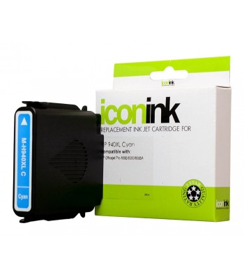 Icon Remanufactured HP 940 Cyan XL Ink Cartridge (C4907AA) - 1,400 pages