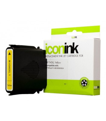 Icon Compatible HP 940 Yellow XL Ink Cartridge (C4909AA) - 1,400 pages
