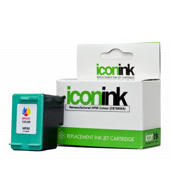 Icon Remanufactured HP No.95 Colour Ink Cartridge (C8766WA) - 15ml