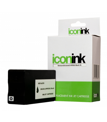 Icon Compatible HP 950XL Black Ink Cartridge (CN045AA) - 2,300 pages