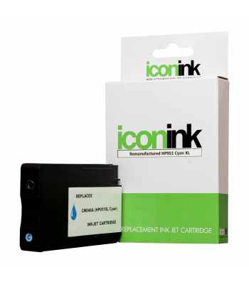 Icon Compatible HP 951XL Cyan Ink Cartridge (CN046AA) - 1,500 pages