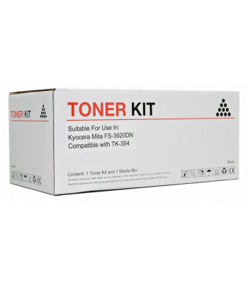 Icon Compatible Kyocera TK354 Black Toner Cartridge - 15,000 pages