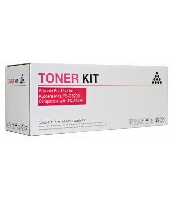 Icon Compatible Kyocera Compatible TK554 Magenta Toner Cartridge - 6,000 pages