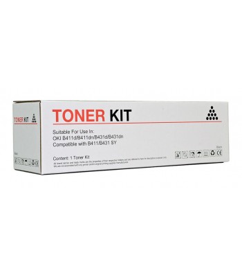 Icon Compatible OKI B411/B431 Black Toner Cartridge (44574703) - 3,000 pages