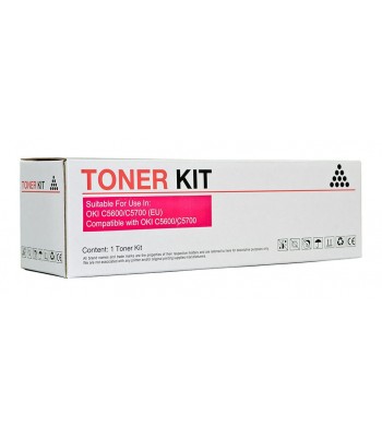 Icon Compatible Oki C5600/C5700 Magenta Toner Cartridge - 2,000 pages