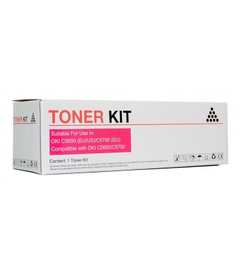 Icon Compatible Oki C5650/C5750 Magenta Toner Cartridge - 6,000 pages