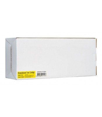 Icon Compatible OKI C710/711 Yellow Toner Cartridge (44318609) - 11,000 pages