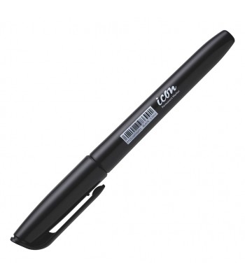 Icon Permanent Marker Pen Style Black - Box 12