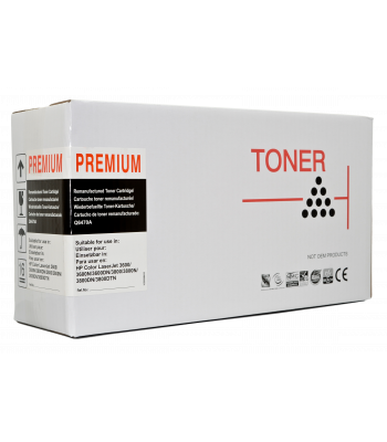 Icon Remanufactured HP Q6470A/Canon CART317/CART311 Black Toner Cartridge - 6,000 pages